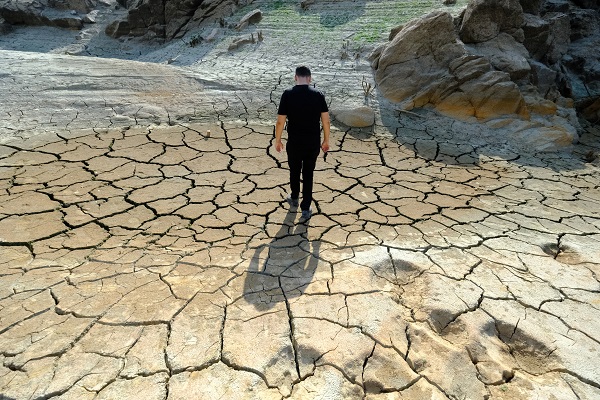 Foto - Baraj suyu çekilince ortaya çıktı! 