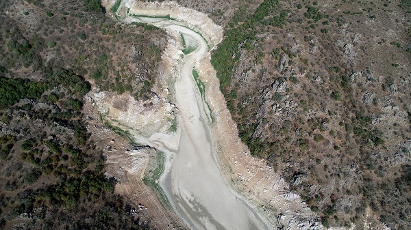 Foto - Baraj suyu çekilince ortaya çıktı! 