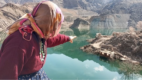 Baraj suyu çekilince ortaya çıktı! 