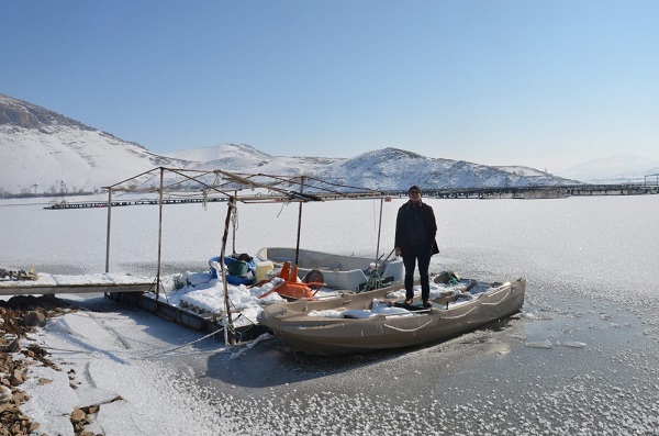 Foto - Barajlar soğuktan dondu kaldı