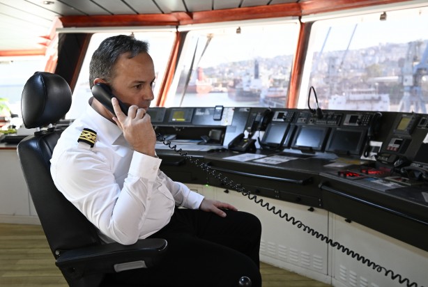 Foto - Barbaros Hayreddin Paşa Gemisi karış karış tarıyor.... Durmak yok yola devam!