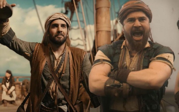 Barbaroslar dizisinin ilk kareleri geldi! Görüntüler heyecana neden oldu