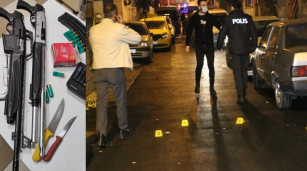 Foto - Barışmak için bir araya gelen iki aile çatıştı