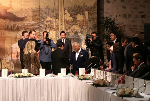 Foto - Başbakan Binali Yıldırım sanatçıları ağırladı