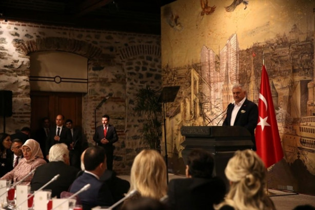 Foto - Başbakan Binali Yıldırım sanatçıları ağırladı