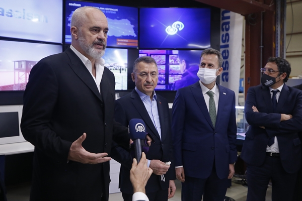 Foto - Başbakan Edi Rama'dan ASELSAN'a dikkat çeken ziyaret