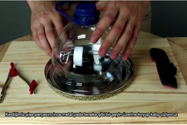 Foto - Basit malzemelerle elektrikli süpürge nasıl yapılır?