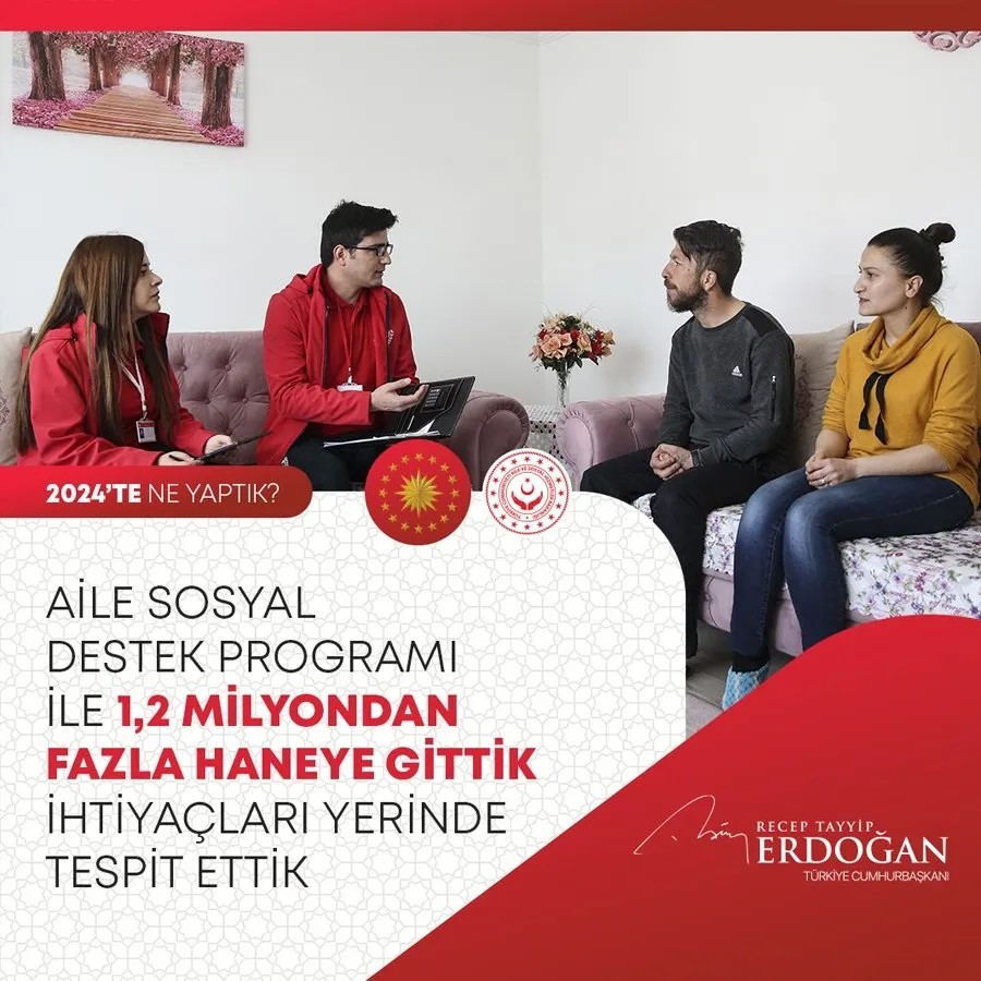 Foto - Başkan Erdoğan, 2024'teki hizmetleri paylaşıyor! Aşk ve azimle çalıştık!