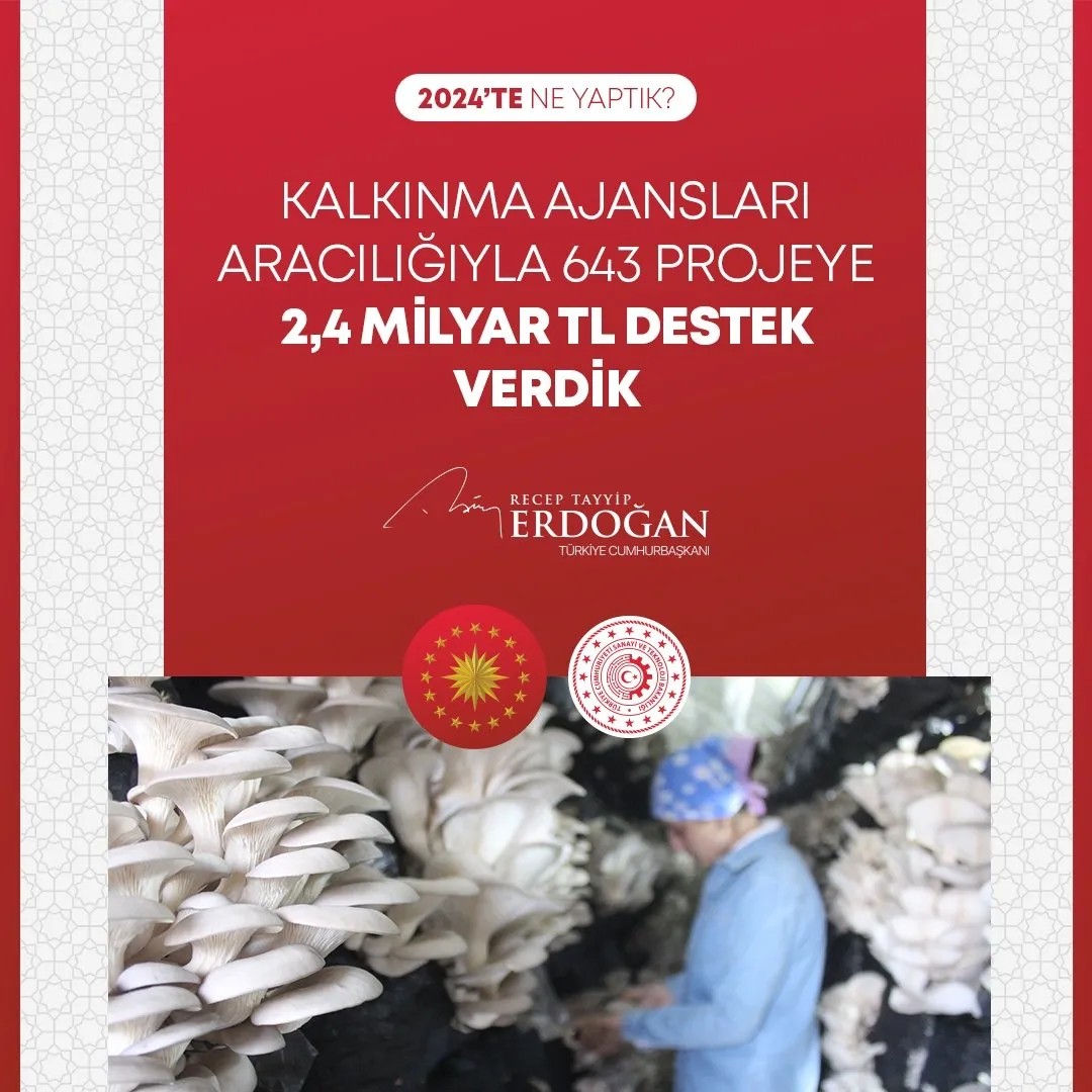 Foto - Başkan Erdoğan, 2024'teki hizmetleri paylaşıyor! Aşk ve azimle çalıştık!