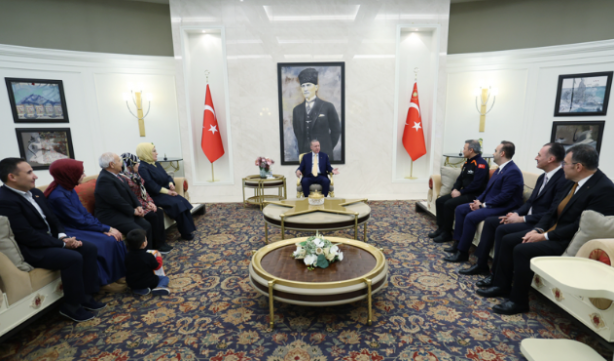 Foto - Başkan Erdoğan, Alper Gezeravcı'yı kabul etti