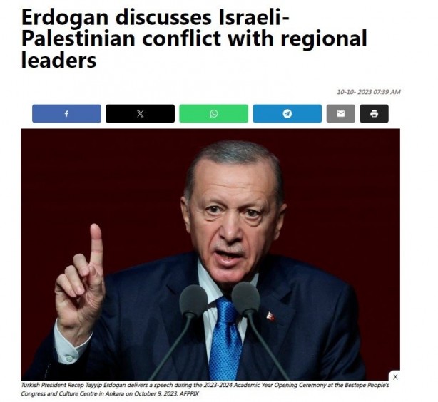 Foto - Başkan Erdoğan barış için devrede! İsrail-Filistin çatışmaları son bulsun diye yaptığı uyarı dünya gündeminde