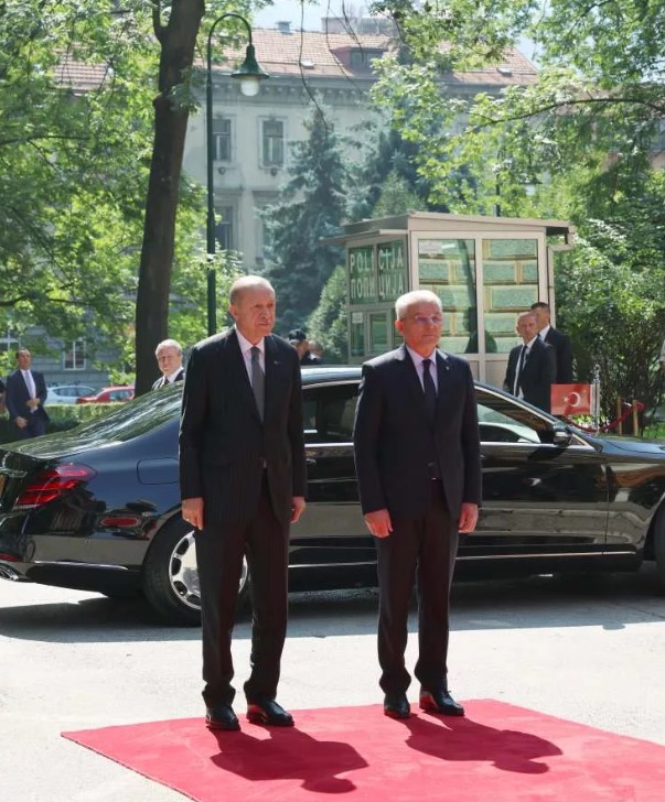 Foto - Başkan Erdoğan Bosna Hersek'te böyle karşılandı