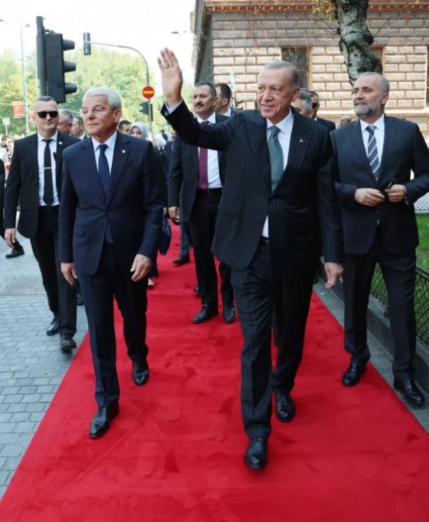 Foto - Başkan Erdoğan Bosna Hersek'te böyle karşılandı
