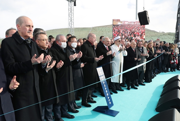 Foto - Başkan Erdoğan çalışanlara hitap etti: Emekleriniz her türlü takdirin üzerindedir