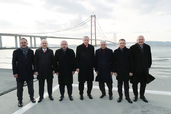 Foto - Başkan Erdoğan çalışanlara hitap etti: Emekleriniz her türlü takdirin üzerindedir