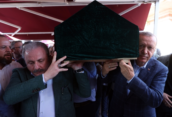 Foto - Başkan Erdoğan cenaze töreninde konuştu