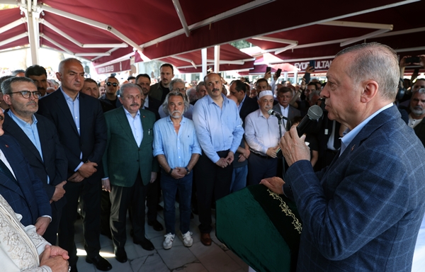 Foto - Başkan Erdoğan cenaze töreninde konuştu