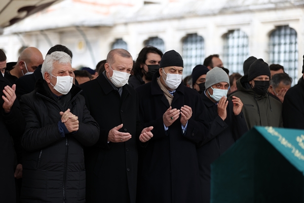 Foto - Başkan Erdoğan cenaze törenine katıldı