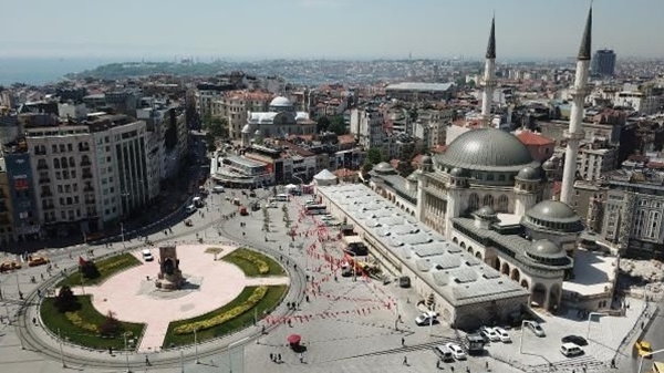 Foto - Başkan Erdoğan da katılacak... Taksim Camii için geri sayım başladı