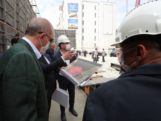 Foto - Başkan Erdoğan ekibiyle Taksim Camisi ile AKM'de incelemelerde bulundu