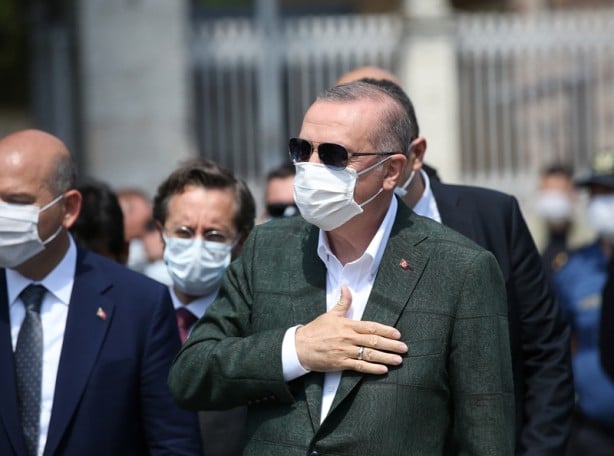 Başkan Erdoğan ekibiyle Taksim Camisi ile AKM'de incelemelerde bulundu