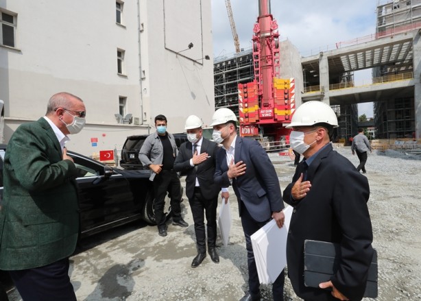 Foto - Başkan Erdoğan ekibiyle Taksim Camisi ile AKM'de incelemelerde bulundu