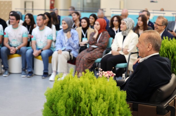 Foto - Başkan Erdoğan gençlerle buluştu