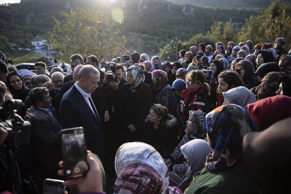 Foto - Başkan Erdoğan: Geride kalan aileler bize mirastır