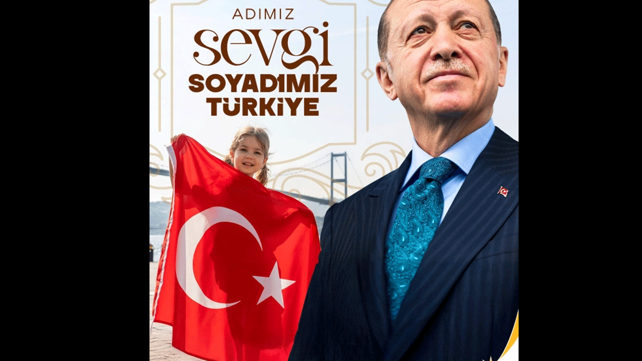 Foto - Başkan Erdoğan paylaşımları: Ak Parti'den peş peşe 'Soyadımız Türkiye' paylaşımları!