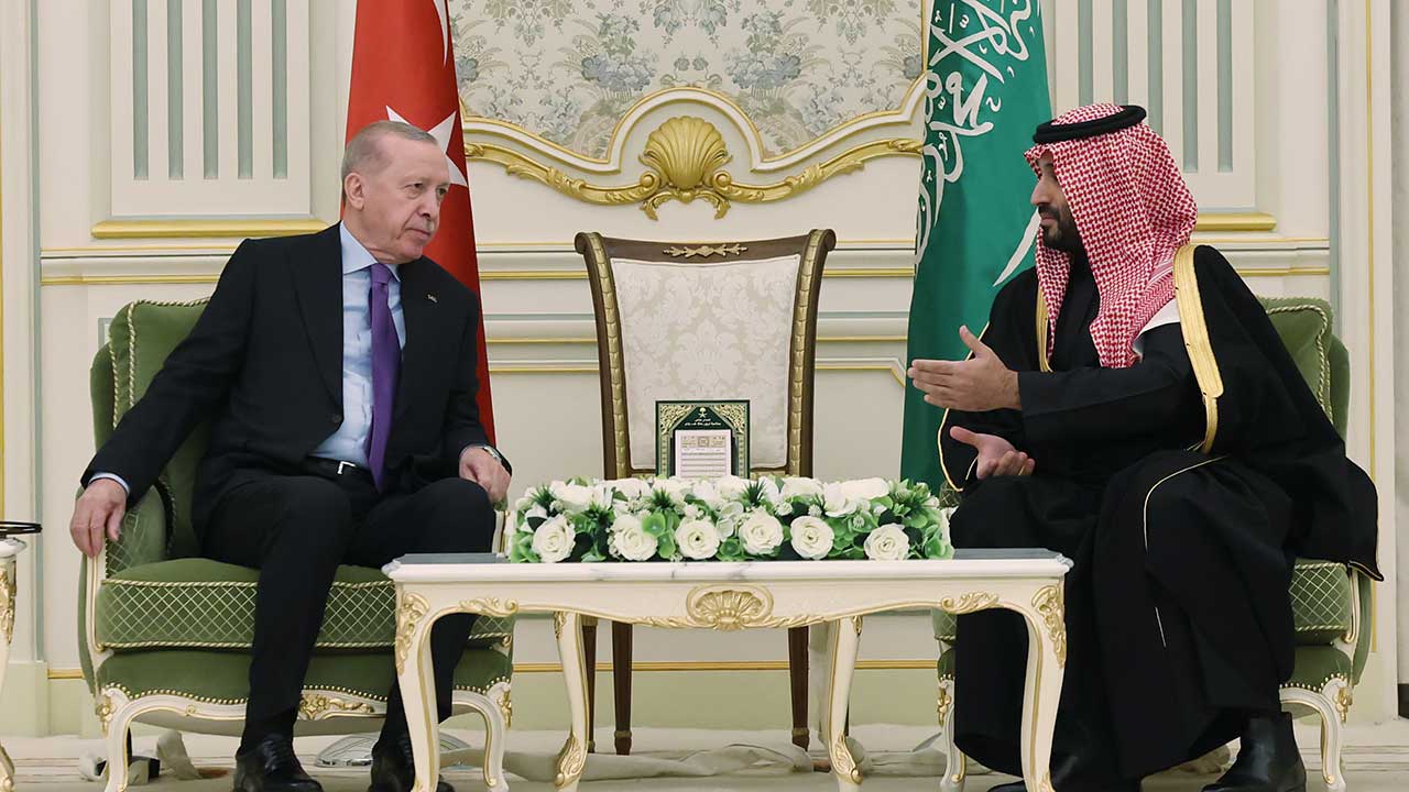 Başkan Erdoğan, Suudi Arabistan Veliaht Prensi Selman ile görüştü