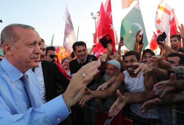 Foto - Başkan Erdoğan'a sevgi seli 