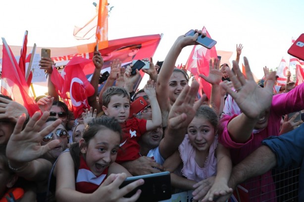 Foto - Başkan Erdoğan'a sevgi seli 