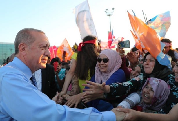 Foto - Başkan Erdoğan'a sevgi seli 