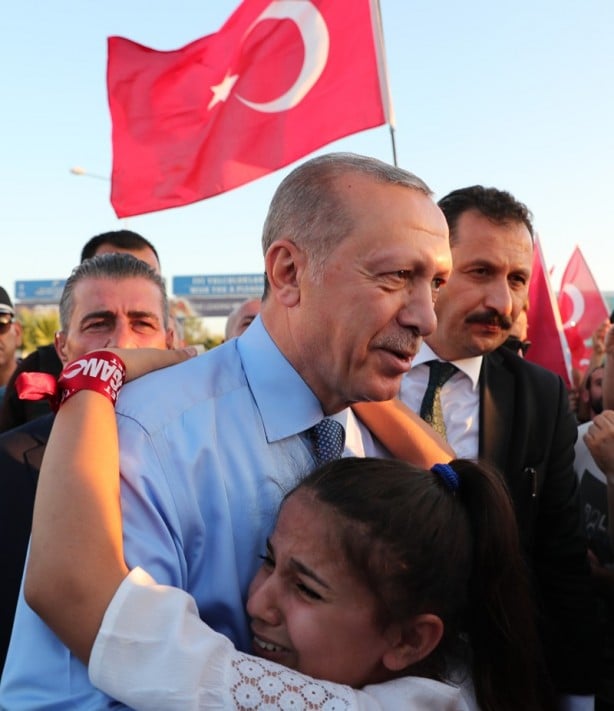 Foto - Başkan Erdoğan'a sevgi seli 