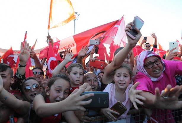 Foto - Başkan Erdoğan'a sevgi seli 