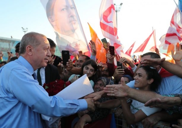 Foto - Başkan Erdoğan'a sevgi seli 
