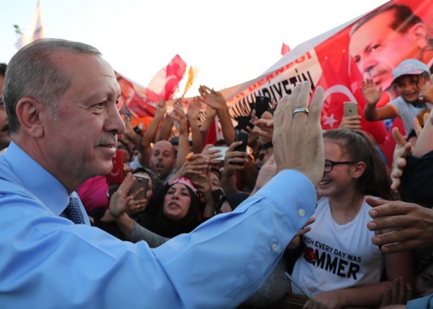 Foto - Başkan Erdoğan'a sevgi seli 