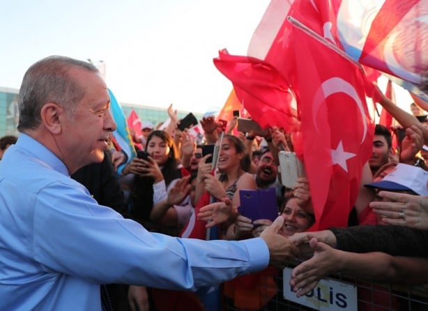 Foto - Başkan Erdoğan'a sevgi seli 