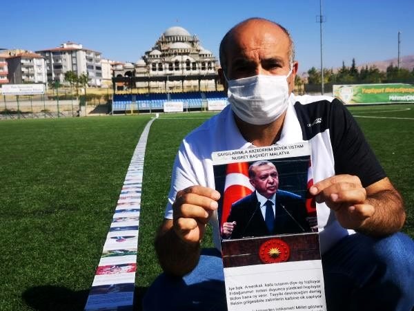 Foto - Başkan Erdoğan’a yazılan şiir şoke etti! Herkes bunu konuşuyor