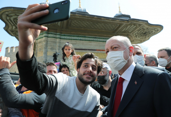 Foto - Başkan Erdoğan'a yoğun ilgi!