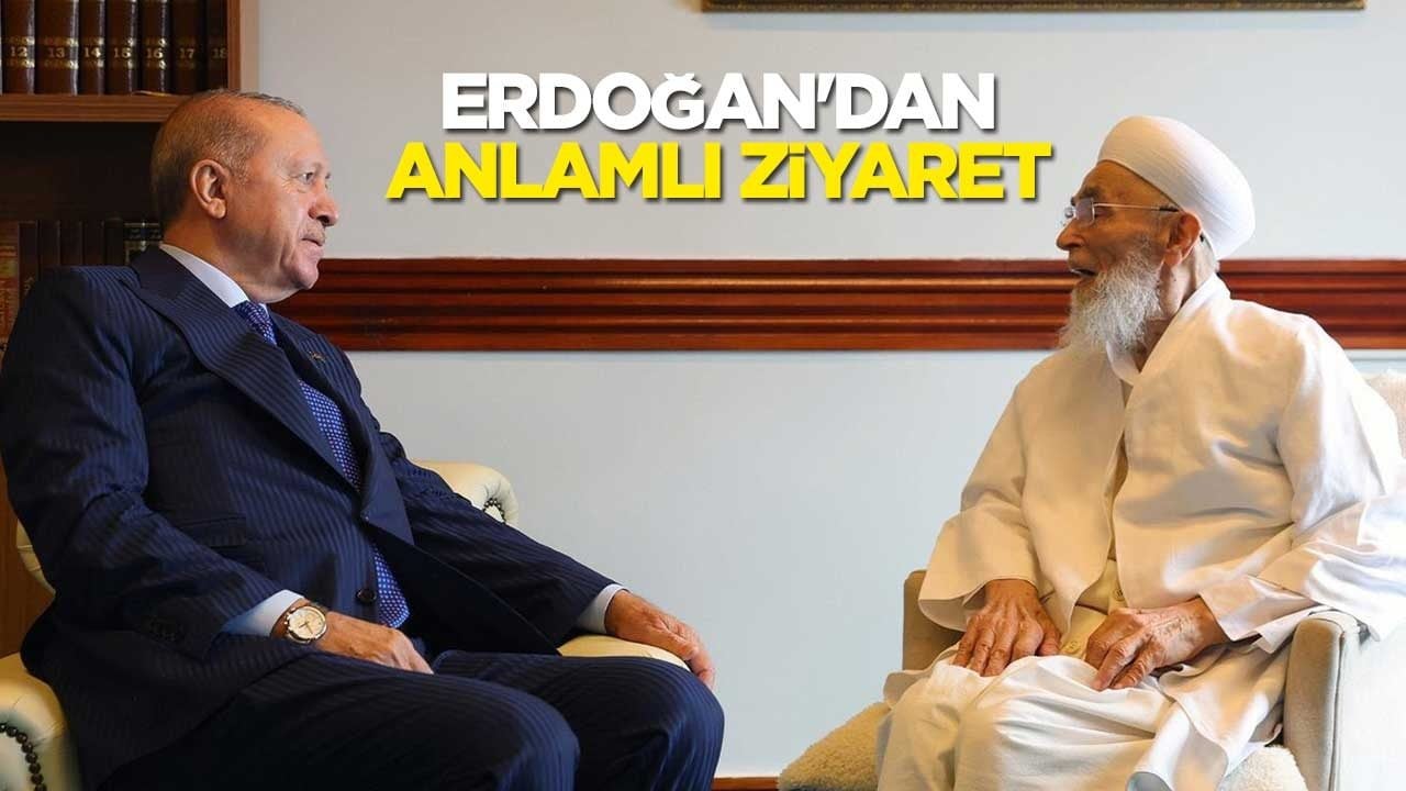 Başkan Erdoğan'dan anlamlı ziyaret