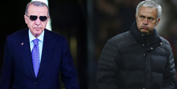Başkan Erdoğan'dan Mourinho'ya uyarı: Bazı rakamlar konuşuluyor! İstikbaliyle oynamamak lazım