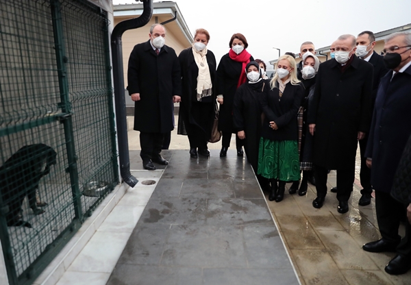 Foto - Başkan Erdoğan'dan sevimli dostlara ziyaret