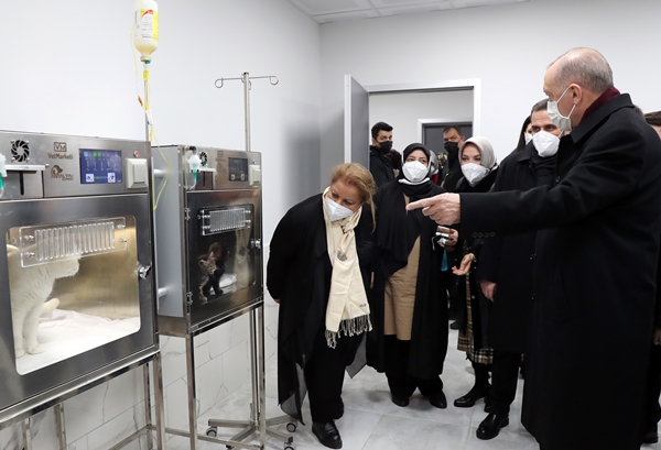 Foto - Başkan Erdoğan'dan sevimli dostlara ziyaret