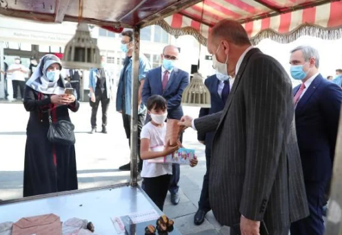 Foto - Başkan Erdoğan’ın hareketi mest etti