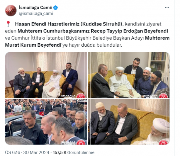 Foto - Başkan Erdoğan'ın İsmailağa ziyareti sonrası Cübbeli Ahmet Hoca'dan sert tepki: Hala açıklamadınız