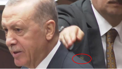 Foto - Başkan Erdoğan'ın yanında görünce koruması hemen koştu! Etkisiz hale getirildi