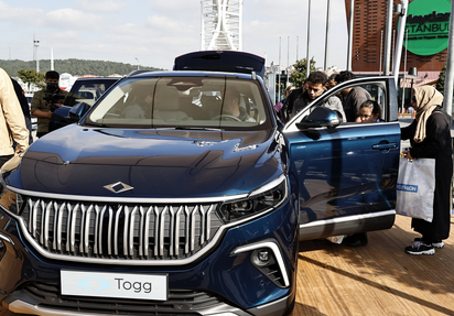 Başkan Kaplan: Artık yerli uçak, tank, gemi, İHA, SİHA ve otomobil üreten olduk! TOGG Koçarlı’ya çok yakıştı