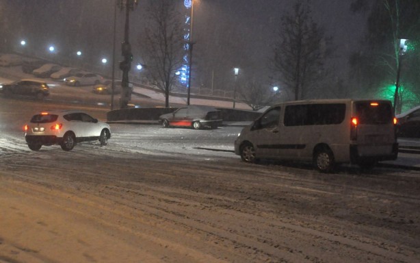 Foto - Başkent Ankara'da beklenen kar geldi