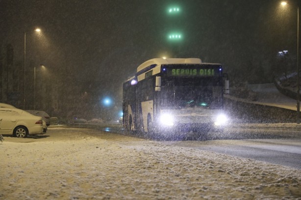 Foto - Başkent güne kar ile başladı